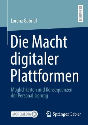 Cover of Die Macht digitaler Plattformen