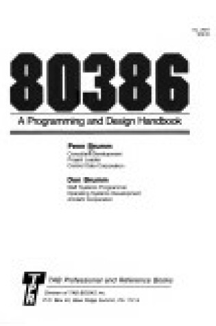 Cover of A Programming & Design Handbook 80386