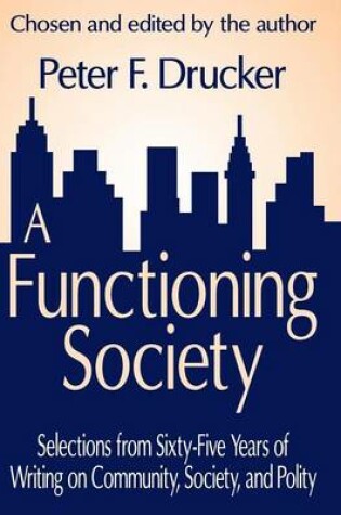 Cover of Functioning Society