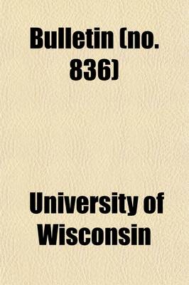 Book cover for Bulletin (836)