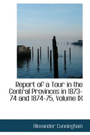 Cover of Report of a Tour in the Central Provinces in 1873-74 and 1874-75, Volume IX