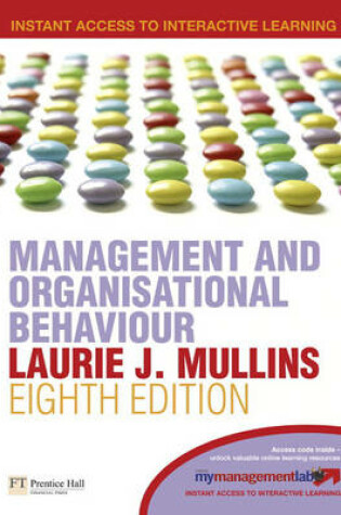 Cover of Management and Organisational Behaviour plus MyLab access code