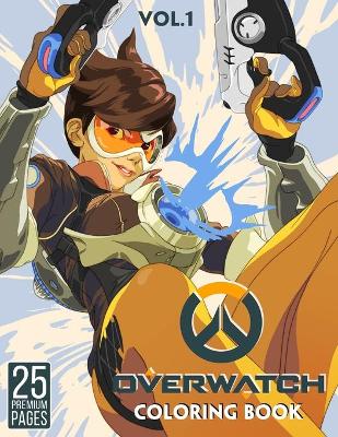 Book cover for Overwatch Coloring Book Vol1