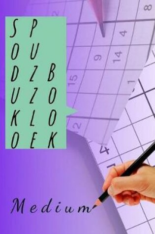 Cover of Soduko Puzzle Book Medium