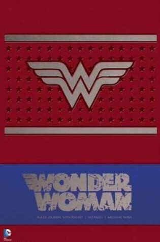 Cover of Wonder Woman Hardcover Ruled Journal