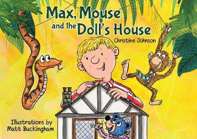 Book cover for Max, Mouse and the Doll's House