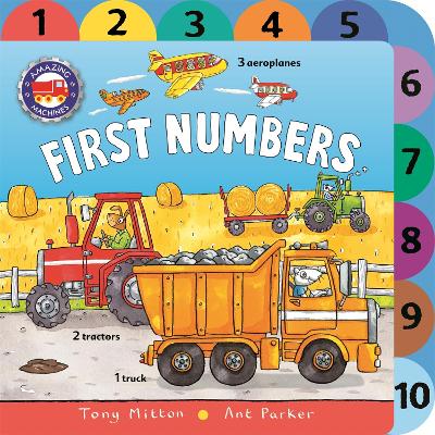 Cover of Amazing Machines First Numbers