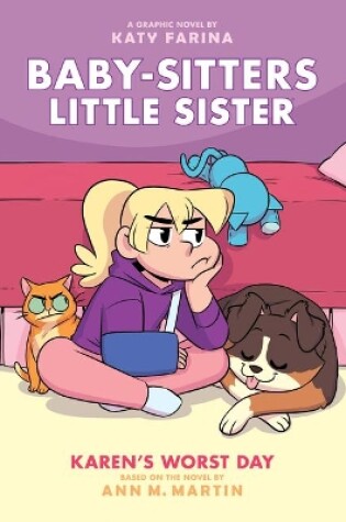 Cover of Karen's Worst Day: A Graphic Novel (Baby-Sitters Little Sister #3)