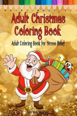 Cover of Adult Christmas Coloring Book