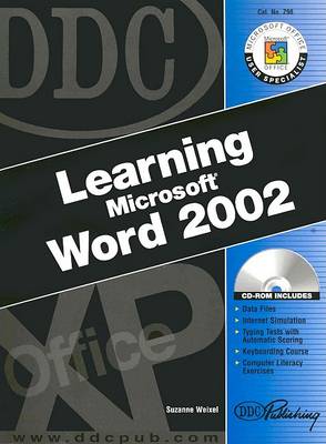 Book cover for DDC Learning Microsoft Word 2002