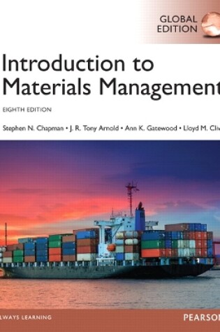 Cover of Introduction to Materials Management, Global Edition