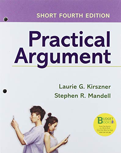 Book cover for Loose-Leaf Version for Practical Argument: Short Edition 4e & Documenting Sources in APA Style: 2020 Update