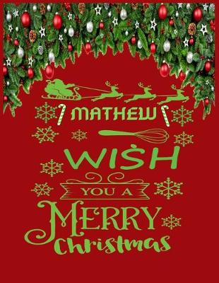 Book cover for MATHEW wish you a merry christmas