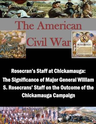 Book cover for Rosecran's Staff at Chickamauga