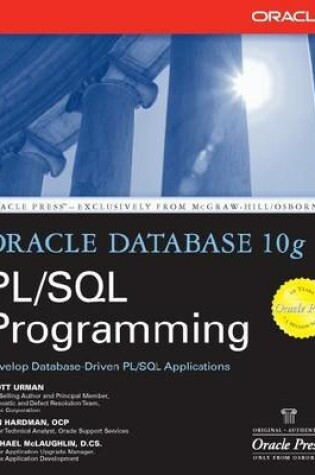 Cover of Oracle Database 10g PL/SQL Programming