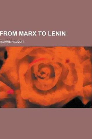 Cover of From Marx to Lenin