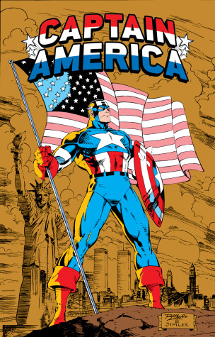 Book cover for CAPTAIN AMERICA BY MARK GRUENWALD OMNIBUS VOL. 2 RON LIM ANNIVERSARY COVER