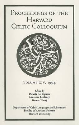 Book cover for Proceedings of the Harvard Celtic Colloquium, 14: 1994