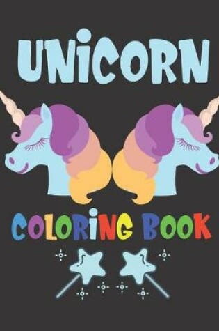 Cover of Unicorn coloring book