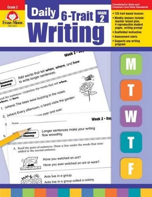 Cover of Daily 6-Trait Writing, Grade 2 Teacher Edition