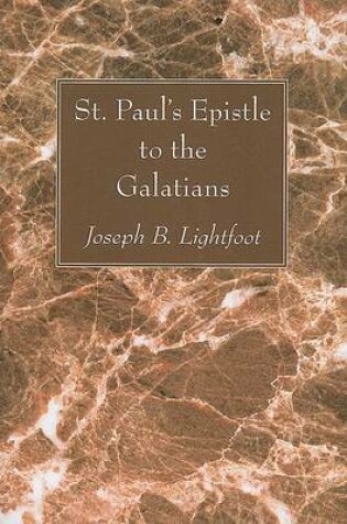 Cover of St. Paul's Epistle to the Galatians