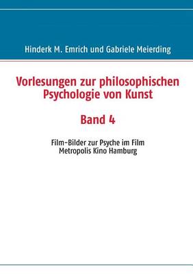 Cover of Vorlesungen zur philosophischen Psychologie von Kunst. Band 4