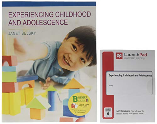 Book cover for Loose-Leaf Version for Experiencing Childhood and Adolescence & Launchpad for Experiencing Childhood and Adolescence (Six-Month Access)