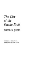 Book cover for The City of the Olesha Fruit