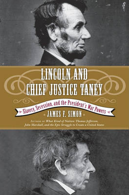 Book cover for Lincoln and Chief Justice Taney