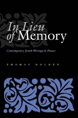 Cover of In Lieu of Memory