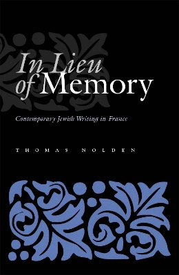 Book cover for In Lieu of Memory