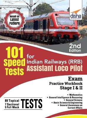 Book cover for 101 Speed Test for Indian Railways (Rrb) Assistant Loco Pilot Exam Stage I & II