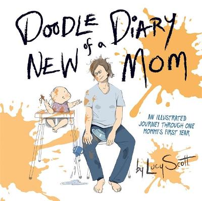 Book cover for Doodle Diary of a New Mom