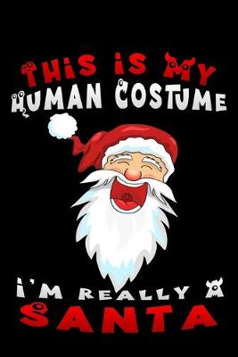 Book cover for this is my human costume i'm really a santa