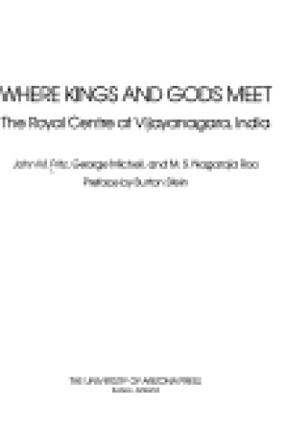 Cover of Where Kings and Gods Meet