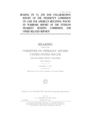 Book cover for Hearing on VA and DOD collaboration