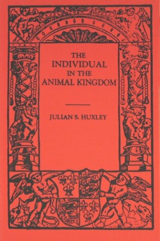 Cover of The Individual in the Animal Kingdom