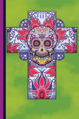 Book cover for Illustrated Sugar Skull Cross Workbook