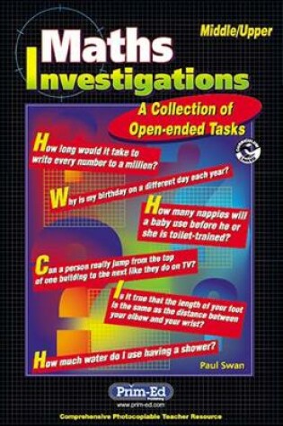 Cover of Maths Investigations