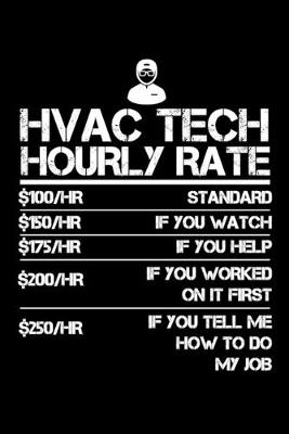 Book cover for HVAC Tech Hourly Rate