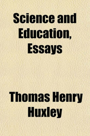 Cover of Science and Education, Essays
