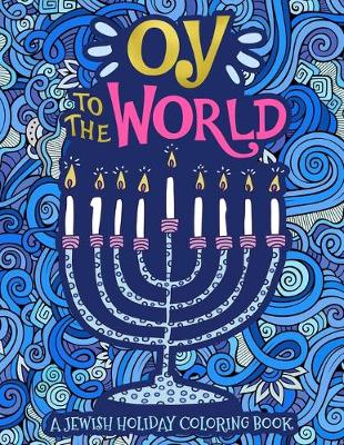 Book cover for A Jewish Holiday Colouring Book