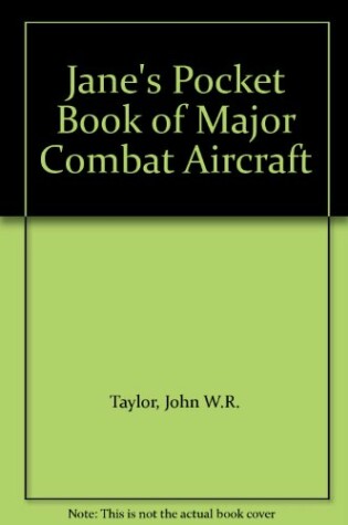 Cover of Jane's Pocket Book of Major Combat Aircraft