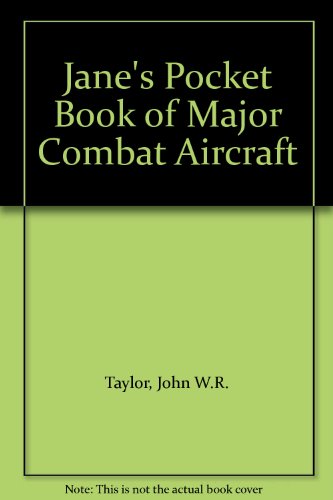 Book cover for Jane's Pocket Book of Major Combat Aircraft