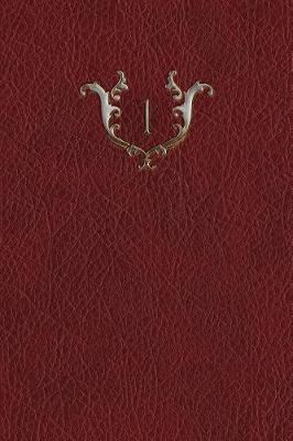 Cover of Monogram "1" Grid Notebook