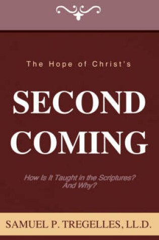 Cover of The Hope of Christ's Second Coming