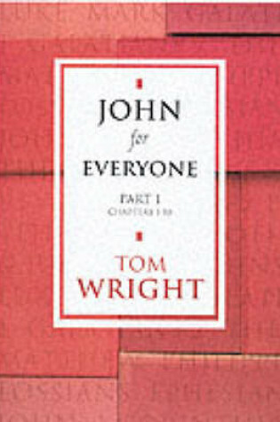 Cover of John for Everyone