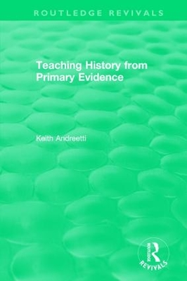 Cover of Teaching History from Primary Evidence (1993)