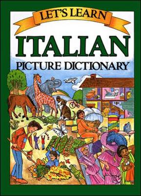 Book cover for LETS LEARN: ITALIAN PICTURE DICTIONARY