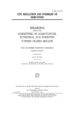 Book cover for CFTC regulation and oversight of derivatives